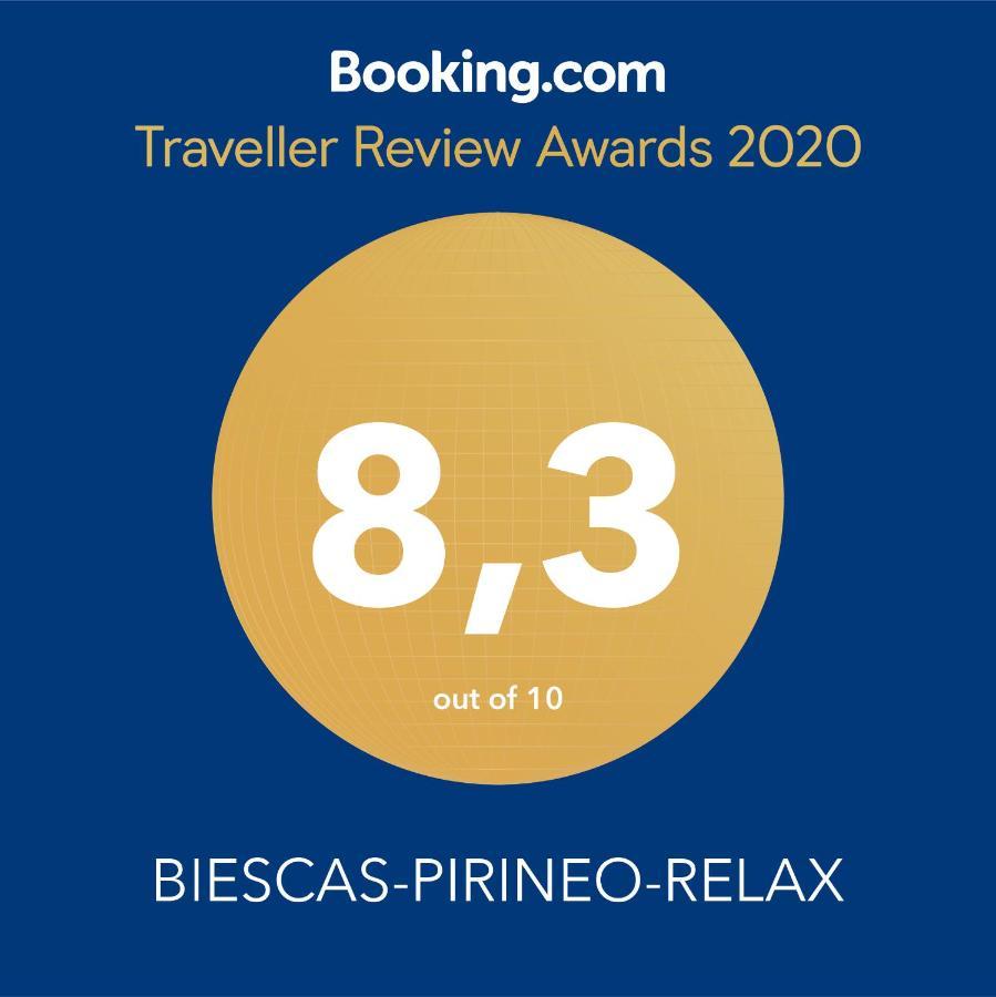 Biescas-Pirineo-Relax Leilighet Eksteriør bilde